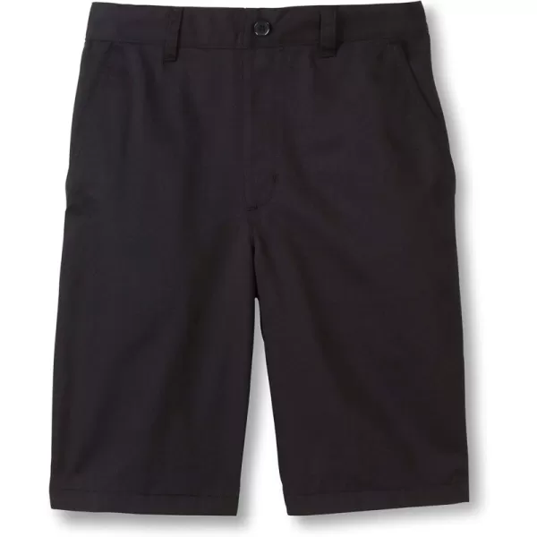 French Toast Boys' Husky Pull-on Twill Shorts School Uniform for Kids