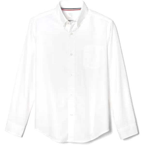 French Toast Boys' Long Sleeve Oxford Shirt 
