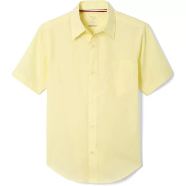 French Toast Boys' Short Sleeve Classic Poplin Dress Shirt 