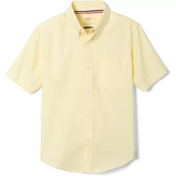 French Toast Boys' Short Sleeve Oxford Dress Shirt 