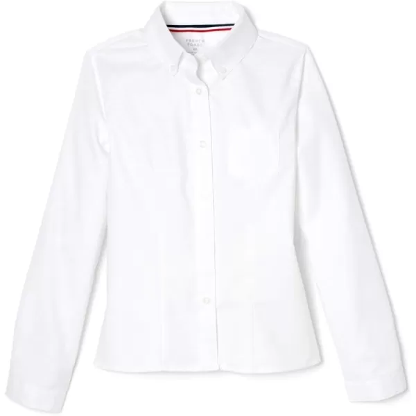 French Toast Girls' Long Sleeve Oxford Blouse