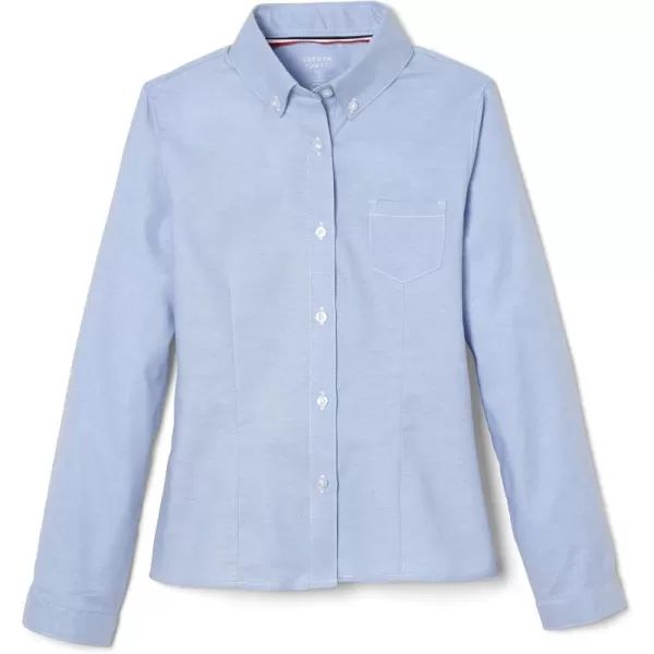 French Toast Girls' Long Sleeve Oxford Blouse