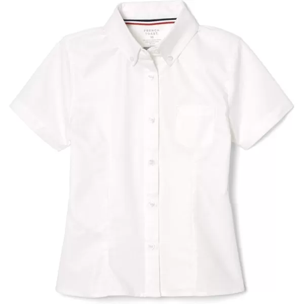 French Toast Girls' Short Sleeve Oxford Shirt