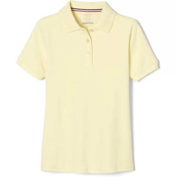 French Toast Girls' Short Sleeve Picot Collar Polo School Uniform Shirt 
