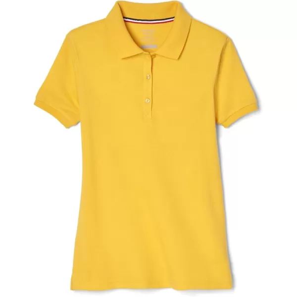 French Toast Girls' Short Sleeve Stretch Pique Polo Shirt