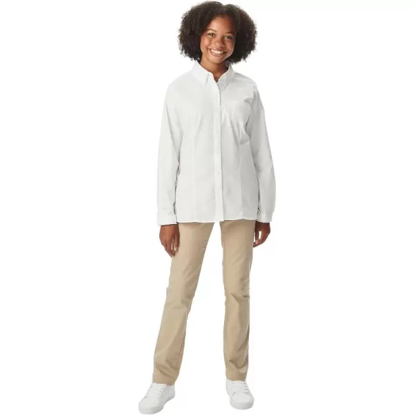 French Toast Women's Long Sleeve Oxford Blouse