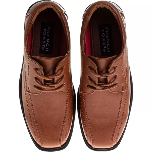 French Toast Boys Dress Shoes - Classic Lace-Up Oxford Casual Dress Formal Shoes - Black 