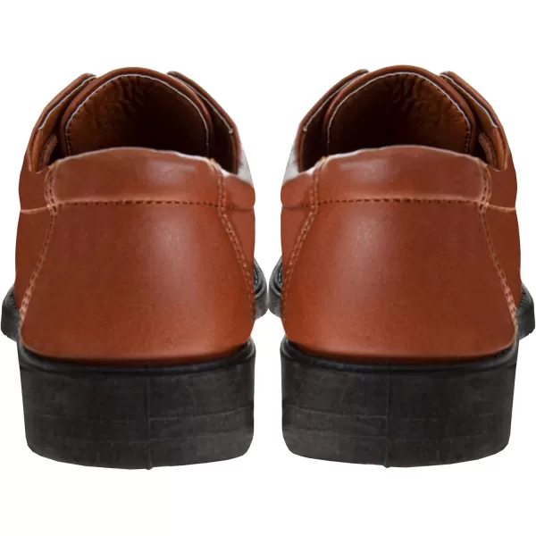 French Toast Boys Dress Shoes - Classic Lace-Up Oxford Casual Dress Formal Shoes - Black 