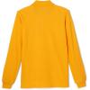 imageFrench Toast Boys Big Girls Long Sleeve Pique Polo Shirt Standard ampamp HuskyGold