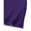 imageFrench Toast Boys Big Girls Long Sleeve Pique Polo Shirt Standard ampamp HuskyPurple