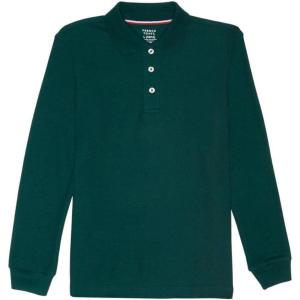 imageFrench Toast Boys Big Girls Long Sleeve Pique Polo Shirt Standard ampamp HuskyHunter
