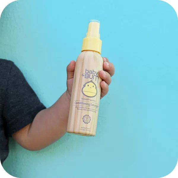 Baby Bum Conditioning Detangler Spray  LeaveIn Conditioner Treatment with Soothing Coconut Oil Natural Fragrance  Gluten Free and Vegan  4 FL OZ4 Fl Oz Pack of 1