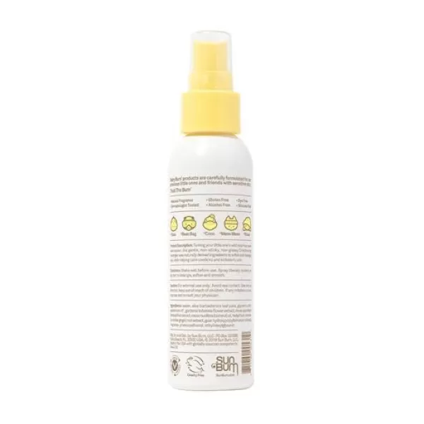 Baby Bum Conditioning Detangler Spray  LeaveIn Conditioner Treatment with Soothing Coconut Oil Natural Fragrance  Gluten Free and Vegan  4 FL OZ4 Fl Oz Pack of 1