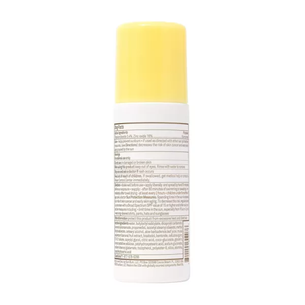 Baby Bum Mineral SPF 50 RollOn Sunscreen  Vegan and Hawaii 104 Act Compliant Octinoxate ampamp Oxybenzone Free Broad Spectrum Moisturizing UVAUVB Easy Roller Ball Sunscreen Lotion3 Fl Oz Pack of 1