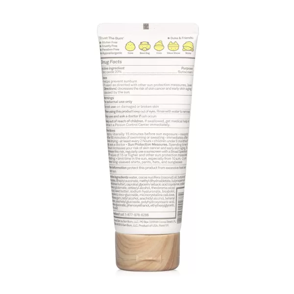 Sun Bum Baby Bum SPF 50 Sunscreen Lotion with Mineral UVAUVB Face and Body Protection for Sensitive Skin  Fragrance Free  Travel Size  3 FL OZ