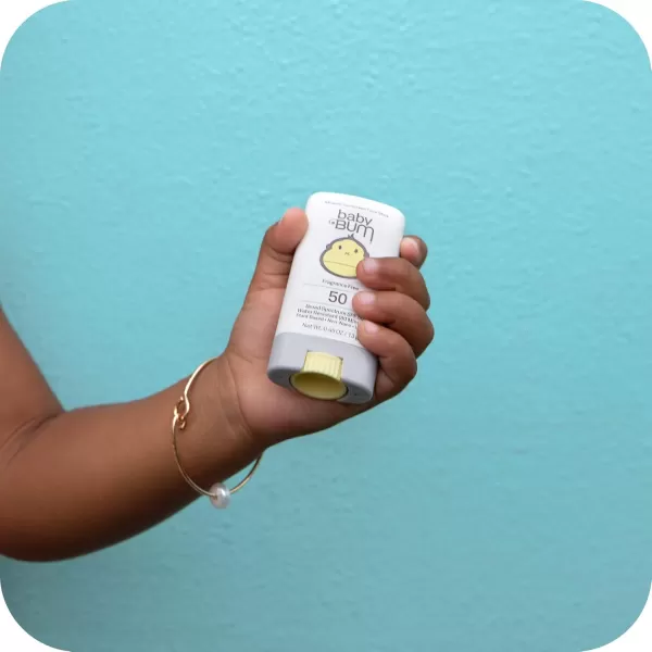 Sun Bum Baby SPF 50 Sunscreen Stick Mineral RollOn UVAUVB Face and Body Protection for Sensitive Skin Fragrance Free Travel Size Unscented 045 OzFace Stick