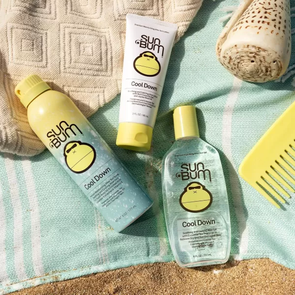 Sun Bum Cool Down Aloe Vera Lotion  Vegan After Sun Care with Cocoa Butter to Soothe and Hydrate Sunburn Pain Relief  3 oz3 Fl Oz Pack of 1
