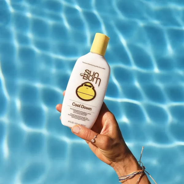 Sun Bum Cool Down Aloe Vera Lotion  Vegan After Sun Care with Cocoa Butter to Soothe and Hydrate Sunburn Pain Relief  3 oz8 Fl Oz Pack of 1