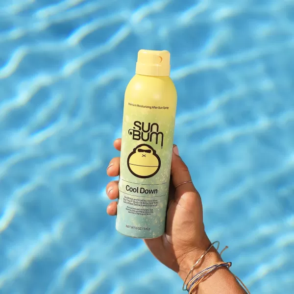 Sun Bum Cool Down Aloe Vera Spray  Vegan After Sun Care with Cocoa Butter to Soothe and Hydrate Sunburn Pain Relief  6 oz6 Ounce Pack of 1
