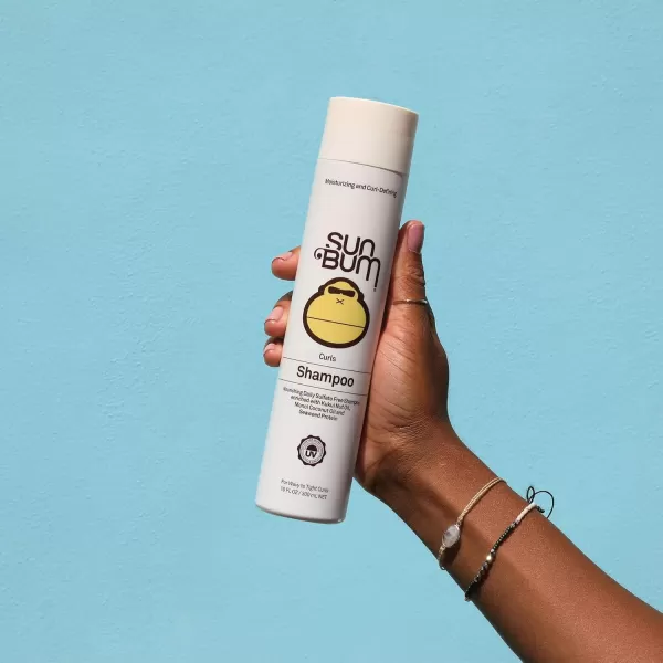 Sun Bum Curls Shampoo  Vegan and Cruelty Free Moisturizing Hair Wash for Wavy and Curly Hair  10 oz10 Fl Oz Pack of 1