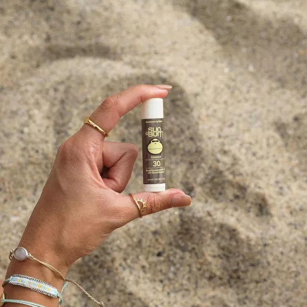 Sun Bum SPF 30 Sunscreen Lip Balm  Vegan and Cruelty Free Broad Spectrum UVAUVB Lip Care with Aloe and Vitamin E for Moisturized Lips  Watermelon Flavor 15 ozCoconut