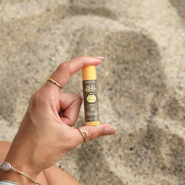 Sun Bum SPF 30 Sunscreen Lip Balm  Vegan and Cruelty Free Broad Spectrum UVAUVB Lip Care with Aloe and Vitamin E for Moisturized Lips  Watermelon Flavor 15 ozMango