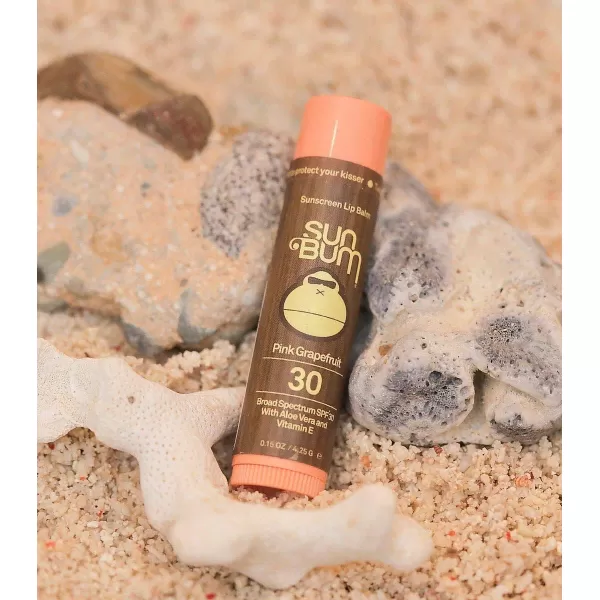 Sun Bum SPF 30 Sunscreen Lip Balm  Vegan and Cruelty Free Broad Spectrum UVAUVB Lip Care with Aloe and Vitamin E for Moisturized Lips  Watermelon Flavor 15 ozWatermelon