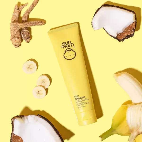 Sun Bum Skin Care Daily Facial Cleanser  Vegan and Cruelty Free Face Wash for Daily Use  5 oz