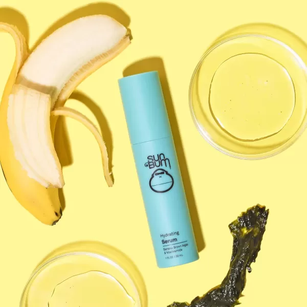 Sun Bum Skin Care Hydrating Face Serum with Niacinamide and Vitamin E  Lightweight Vegan and Cruelty Free Formula  1 oz