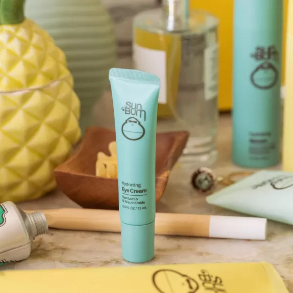 Sun Bum Skin Care Hydrating Under Eye Cream  Vegan and Cruelty Free Formula with Niacinamide for Puffy Eyes and Dark Circles  5 oz