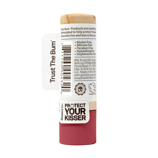 Sun Bum Tinted Lip Balm Raisin Hell  SPF 15  UVAUVB Broad Spectrum Protection  Sensitive Skin Safe  Hypoallergenic Paraben Free  Ozybenzone Free  015 OzBonfire