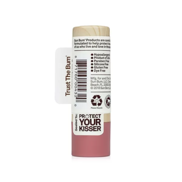 Sun Bum Tinted Lip Balm Raisin Hell  SPF 15  UVAUVB Broad Spectrum Protection  Sensitive Skin Safe  Hypoallergenic Paraben Free  Ozybenzone Free  015 OzBonfire