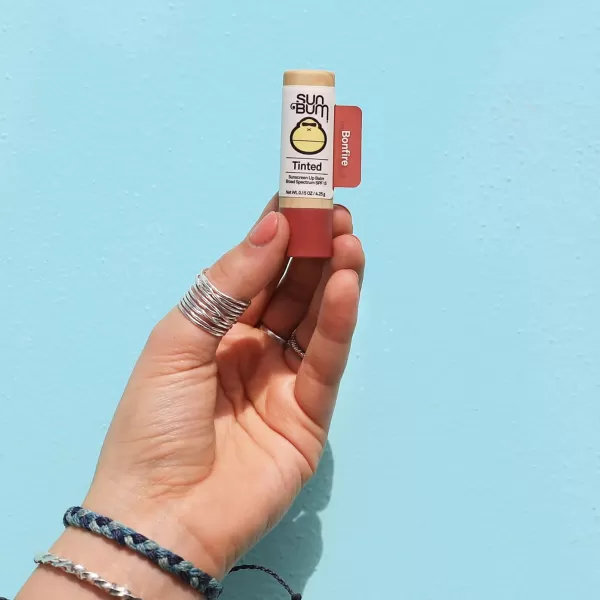 Sun Bum Tinted Lip Balm Raisin Hell  SPF 15  UVAUVB Broad Spectrum Protection  Sensitive Skin Safe  Hypoallergenic Paraben Free  Ozybenzone Free  015 OzBonfire