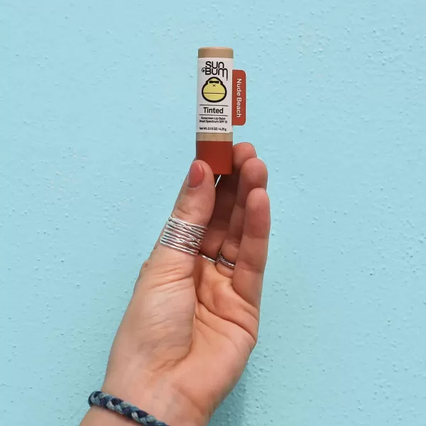 Sun Bum Tinted Lip Balm Raisin Hell  SPF 15  UVAUVB Broad Spectrum Protection  Sensitive Skin Safe  Hypoallergenic Paraben Free  Ozybenzone Free  015 OzNude Beach