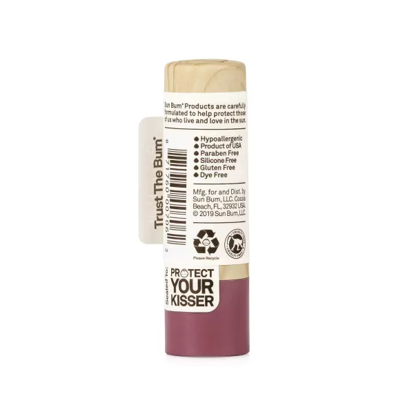 Sun Bum Tinted Lip Balm Raisin Hell  SPF 15  UVAUVB Broad Spectrum Protection  Sensitive Skin Safe  Hypoallergenic Paraben Free  Ozybenzone Free  015 OzRaisin Hell