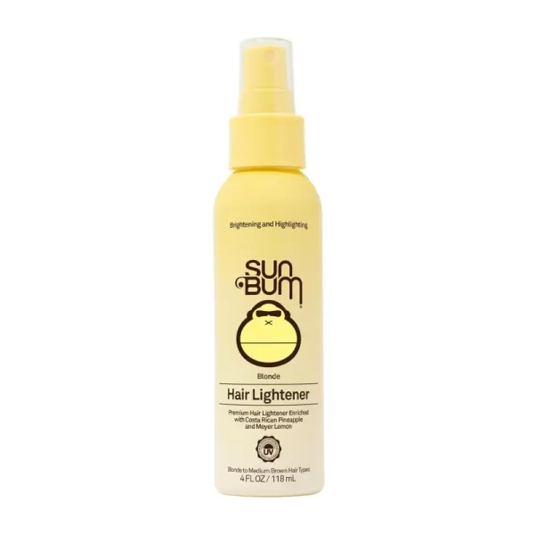 Sun Bum Blonde Formula Hair Lightener Spray Banana Scent 4 oz For Blonde to Medium Brown Hair Types Color Treated Cruelty FreeBlonde Hair Lightener