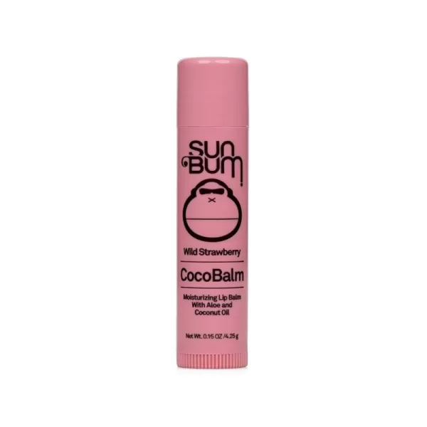 Sun Bum Pia Colada Cocobalm  Hydrating Lip Balm with Aloe  Hypoallergenic Paraben Free Silicone Free  015oz Stick 2048058Wild Strawberry