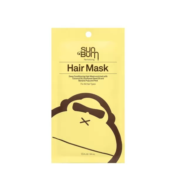 Sun Bum Revitalizing Deep Conditioning Mask  Vegan and Cruelty Free Moisturizing and Restoring Hair Treatment for Damaged Hair  15 oz Pack of 5