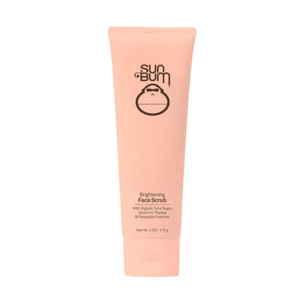 Sun Bum Skin Care Brightening Face Scrub  Vegan and Cruelty Free Exfoliating and Smoothing Scrub with Vitamin C  4 oz