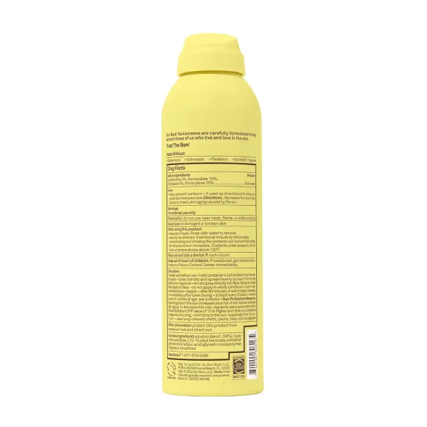 Sun Bum Kids SPF 50 Clear Sunscreen Spray  Wet or Dry Application  Hawaii 104 Act Compliant Octinoxate ampamp Oxybenzone Free Broad Spectrum UVAUVB Sunscreen  6 oz