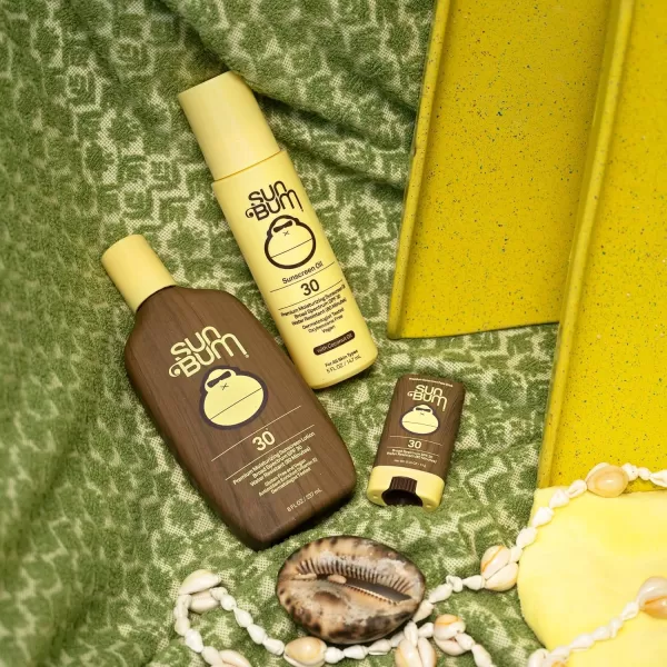 Sun Bum Original SPF 30 Sunscreen Oil  Vegan and Hawaii 104 Act Compliant Octinoxate ampamp Oxybenzone Free Broad Spectrum Moisturizing UVAUVB Glowing Sunscreen Lotion with Vitamin E  5 oz