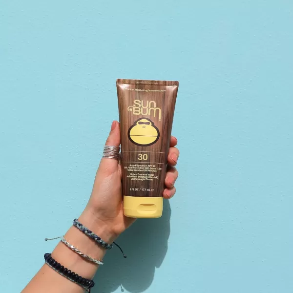 Sun Bum Original SPF 50 Sunscreen Lotion  Vegan and Hawaii 104 Act Compliant Octinoxate ampamp Oxybenzone Free Broad Spectrum Moisturizing UVAUVB Sunscreen with Vitamin E  3 oz6 Ounce Pack of 1