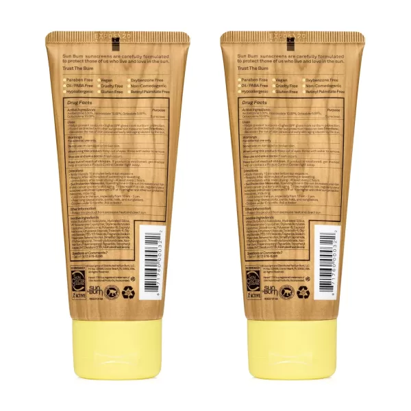 Sun Bum Original SPF 50 Sunscreen Lotion  Vegan and Hawaii 104 Act Compliant Octinoxate ampamp Oxybenzone Free Broad Spectrum Moisturizing UVAUVB Sunscreen with Vitamin E  3 oz6 Fl Oz Pack of 1