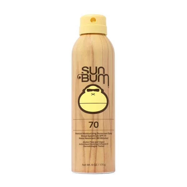 Sun Bum Original SPF 50 Sunscreen Spray Vegan and Hawaii 104 Act Compliant Octinoxate ampamp Oxybenzone Free Broad Spectrum Moisturizing UVAUVB Sunscreen with Vitamin E 6 oz natural6 Ounce Pack of 1