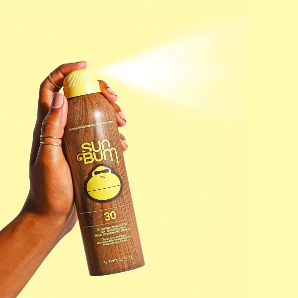 Sun Bum Original SPF 50 Sunscreen Spray Vegan and Hawaii 104 Act Compliant Octinoxate ampamp Oxybenzone Free Broad Spectrum Moisturizing UVAUVB Sunscreen with Vitamin E 6 oz natural6 Ounce Pack of 1