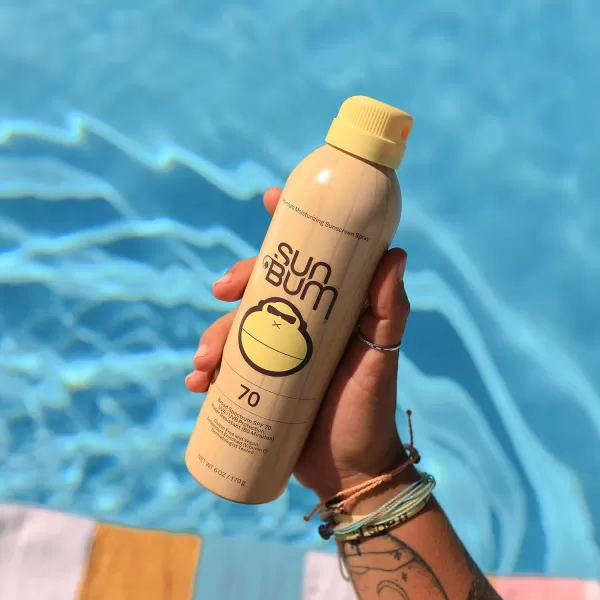 Sun Bum Original SPF 50 Sunscreen Spray Vegan and Hawaii 104 Act Compliant Octinoxate ampamp Oxybenzone Free Broad Spectrum Moisturizing UVAUVB Sunscreen with Vitamin E 6 oz natural6 Ounce Pack of 1