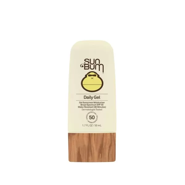 Sun Bum Daily SPF 50 Sunscreen Face Gel  Vegan and Hawaii 104 Act Compliant Made Without Oxybenzone ampamp Octinoxate Broad Spectrum Sun Care  Dermatologist Tested  17 Fl Oz17 Fl Oz Pack of 1