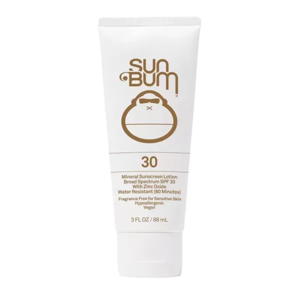 Sun Bum Mineral SPF 50 Sunscreen Lotion  Vegan and Hawaii 104 Act Compliant Octinoxate ampamp Oxybenzone Free Broad Spectrum Natural Sunscreen with UVAUVB Protection  3 ozSPF 30 Lotion