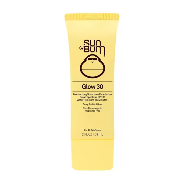 Sun Bum Original SPF 30 Glow Sunscreen Lotion  Vegan and Hawaii 104 Act Compliant Octinoxate ampamp Oxybenzone Free Broad Spectrum Moisturizing UVAUVB Sunscreen Lotion with Vitamin E  2 ozSPF 30