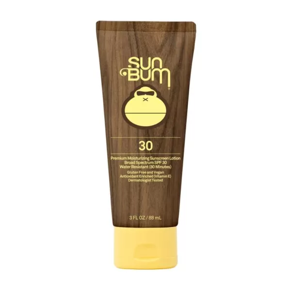 Sun Bum Original SPF 30 Sunscreen Lotion  Vegan and Reef Friendly Octinoxate ampamp Oxybenzone Free Broad Spectrum Moisturizing UVAUVB Sunscreen with Vitamin E  3 oz3 Fl Oz Pack of 1